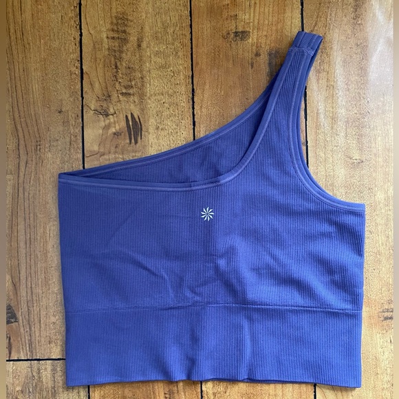 Aurora Seamless One Shoulder Tank. - Picture 2 of 2